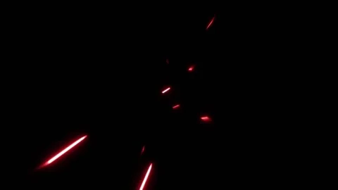 Red Missile meteor explosion smoke trail Stock Footage 146050950