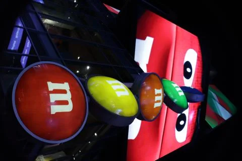 Red M&amp;M  Stock Photos