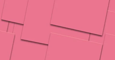 Red modern 3d layers background for art banner concept Stock Illustration