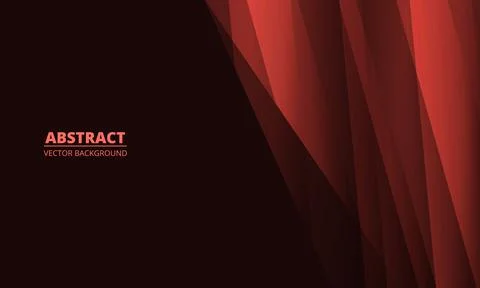 Red modern abstract background with diagonal geometric objects. 스톡 일러스트