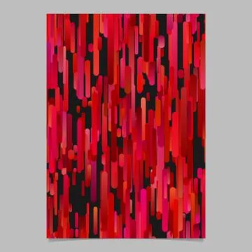 Red modern abstract vertical gradient stripe pattern page background Stock Illustration