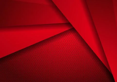 Red Modern Technology Design Background with dots Texture. pattern design mod Stock Illustration