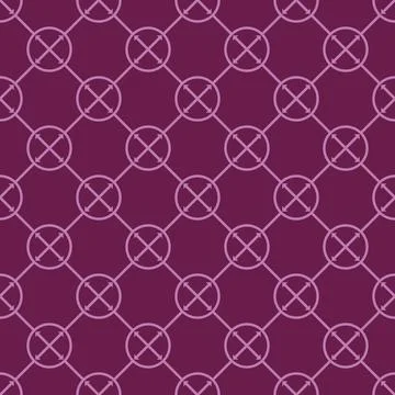 Red monochrome boho airrow pattern      Stock Illustration