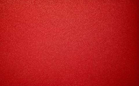 Red monochrome brush background. Texture, pattern, close-up. Stock Photos