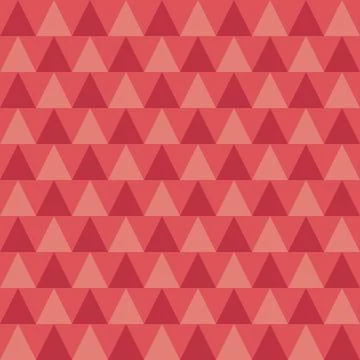 Red monochrome triangle stripes pattern Stock Illustration