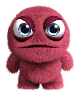 Red monster Stock-Illustration