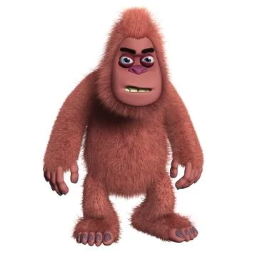 Red monster Stock-Illustration