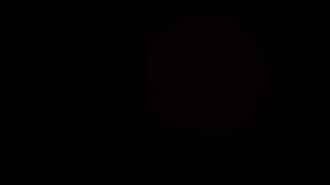 Red moon lunar eclipse at night with cloud real no CG.4k Stock Footage 90180150