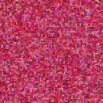 Red mosaic pattern of small paving tiles Stock Illustration