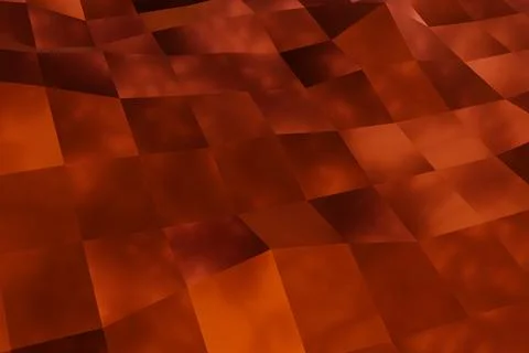 Red mosaic rectangle abstract background Stock Illustration