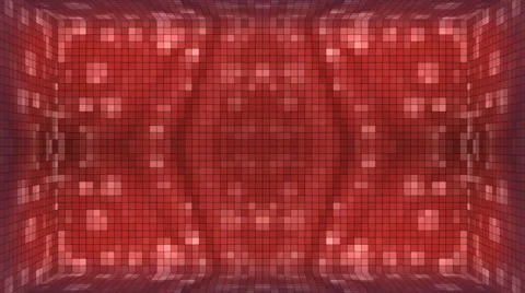 Red Mosaic Room Background. Stock Footage 68738975