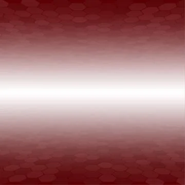 Red Mosaic Tile Comb Background Perspective. Stock Illustration