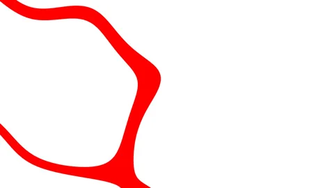 Red motion background on clean white Stock-Footage 335618498