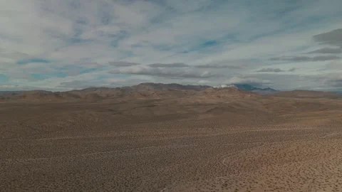 Red mountain flyover Stock Footage 282770292