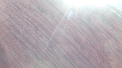 Red mountain Stock Footage 86903143