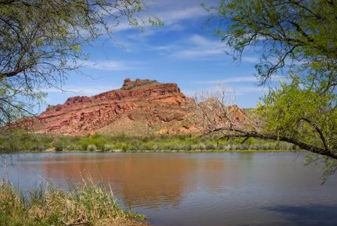 Red Mountain ( Mt. McDowell) Foto stock