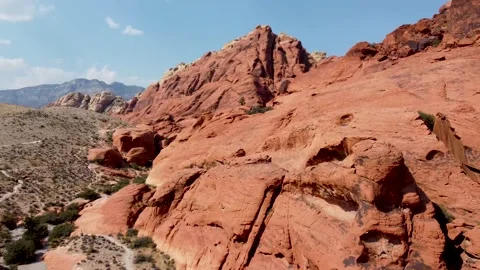 Red Mountain Reveal Video stock 196822854