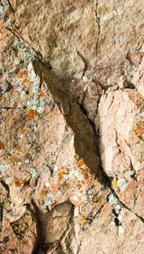 Red mountain stone Stock Photos
