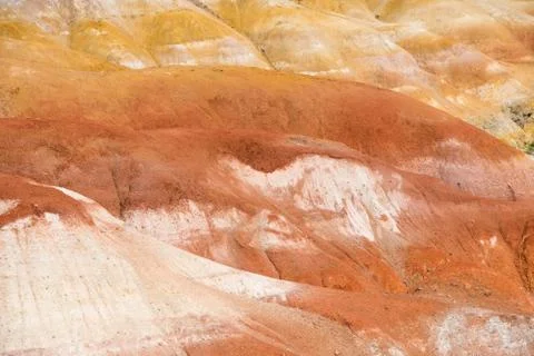 Red Mountain texture pattern Foto stock