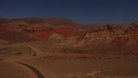 Red Mountains Stock Footage 116955050