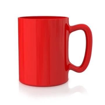 Red Mug Stock Illustration