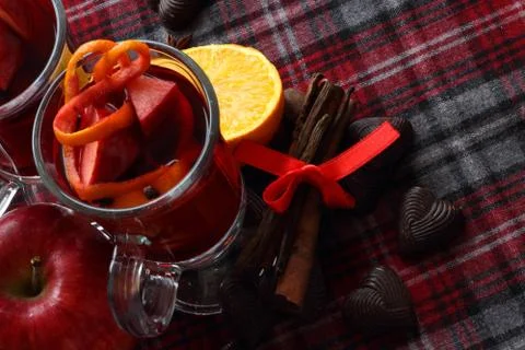 Red mulled wine Stock-Fotos