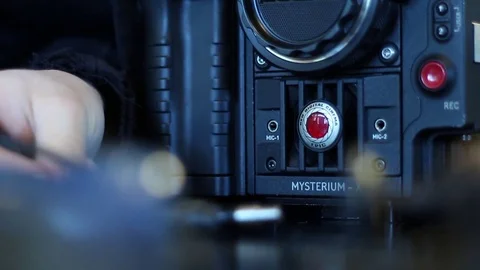 Red MYSTERIUM X Camera_1 Stockbeeldmateriaal 81913258