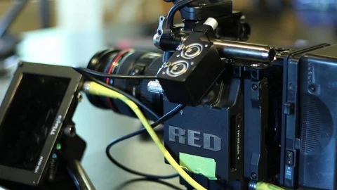 Red MYSTERIUM X Camera_3 Stockbeeldmateriaal 81914925