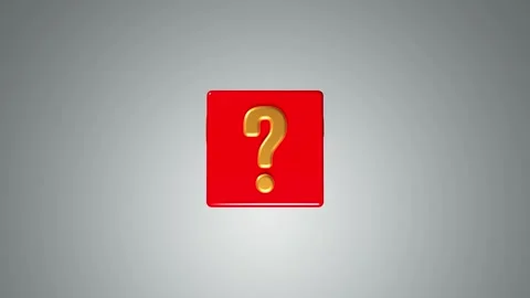 Red mystery box opening - separate alpha channel Video stock 291839894