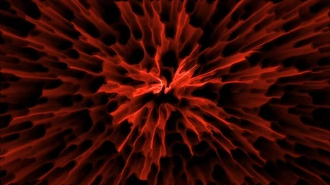 Red nebula plasma abstract background Video stock 104821626