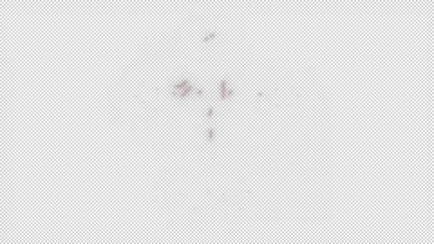 Red Neon Circuit Board Humanoid Shape Stock Footage 320793510
