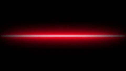 Red neon light streak glow animation isolated on black background 動画素材 340281401