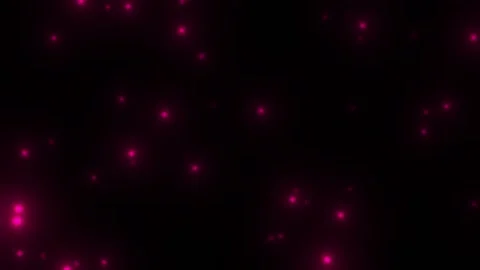 Red neon lights aim to find each other against a black background. Amorous game Stock Footage 167261085