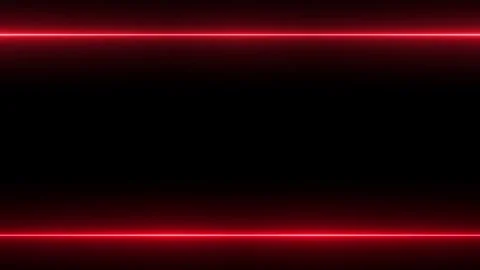 Red Neon Lights Frame Stock Footage 284398958