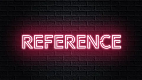 Red neon video animation reference Stock Footage 119709054