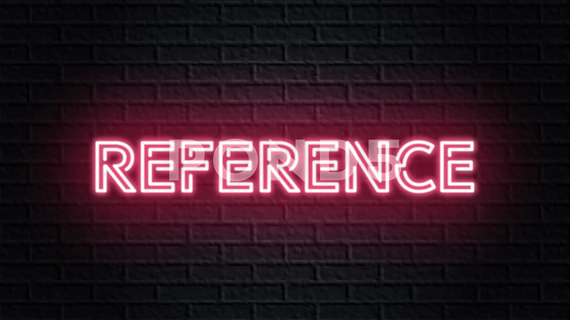 red neon video animation reference | Stock Video | Pond5