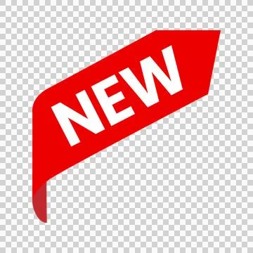 Red New Label Tag Vector Illustration for Marketing and Sales Promotion Stock Illustration