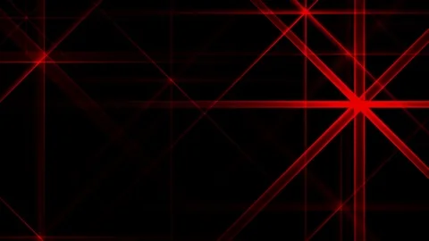 Red Night Abstract Lights Flashes Rays Stars VJ Motion Background Loop Stock Footage 70192685