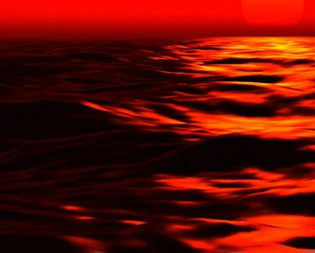 Red Night Sea Видео 103665