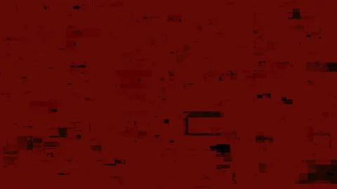 Red Noise Scratch Tv Screen Damage Motion Background Stock Footage 100205381