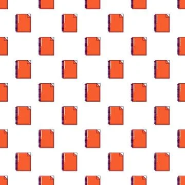 Red notebook pattern seamless 스톡 일러스트