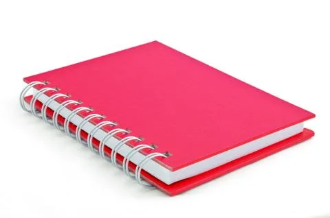 Red Notebook Foto stock