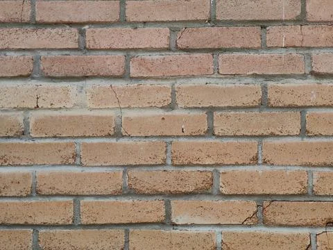 Red Old brick wall in a background image Stock Photos