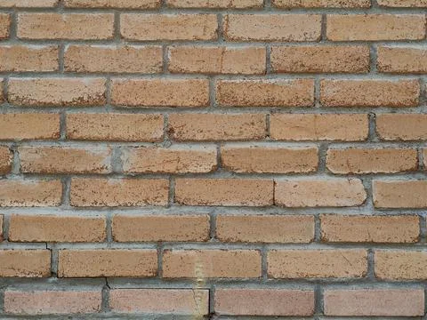 Red Old brick wall in a background image Stock Photos
