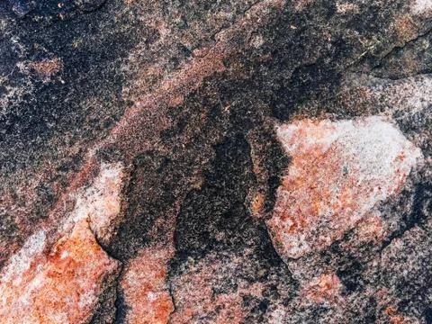 Red old cement texture floor Stock Photos