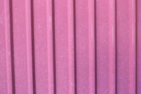 Red old zinc wall. Foto stock