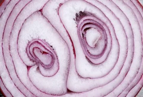 Red onion background Foto stock