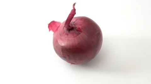 Red onion Video stock 101057910