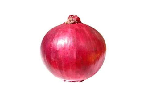 Red onion isolated Stock Photos