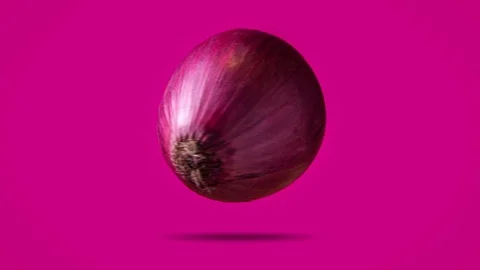 Red Onion Loop filmed in 4K RAW Video stock 107050190
